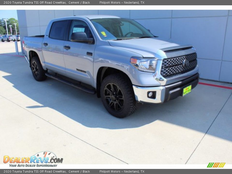 2020 Toyota Tundra TSS Off Road CrewMax Cement / Black Photo #2