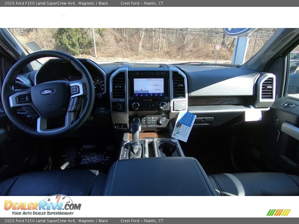 2020 Ford F150 Lariat SuperCrew 4x4 Magnetic / Black Photo #19