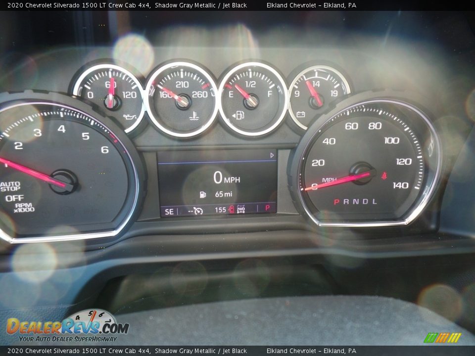 2020 Chevrolet Silverado 1500 LT Crew Cab 4x4 Shadow Gray Metallic / Jet Black Photo #23