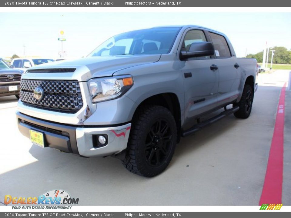 2020 Toyota Tundra TSS Off Road CrewMax Cement / Black Photo #4