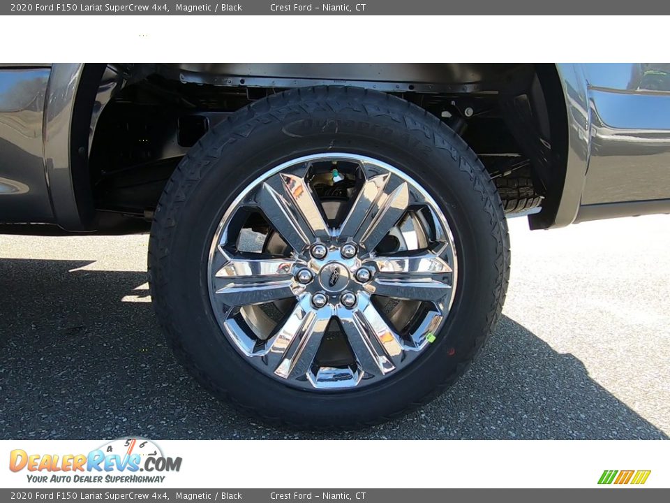 2020 Ford F150 Lariat SuperCrew 4x4 Magnetic / Black Photo #20