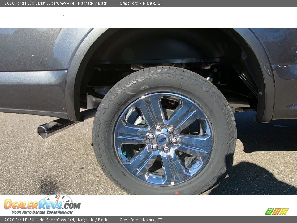 2020 Ford F150 Lariat SuperCrew 4x4 Magnetic / Black Photo #22