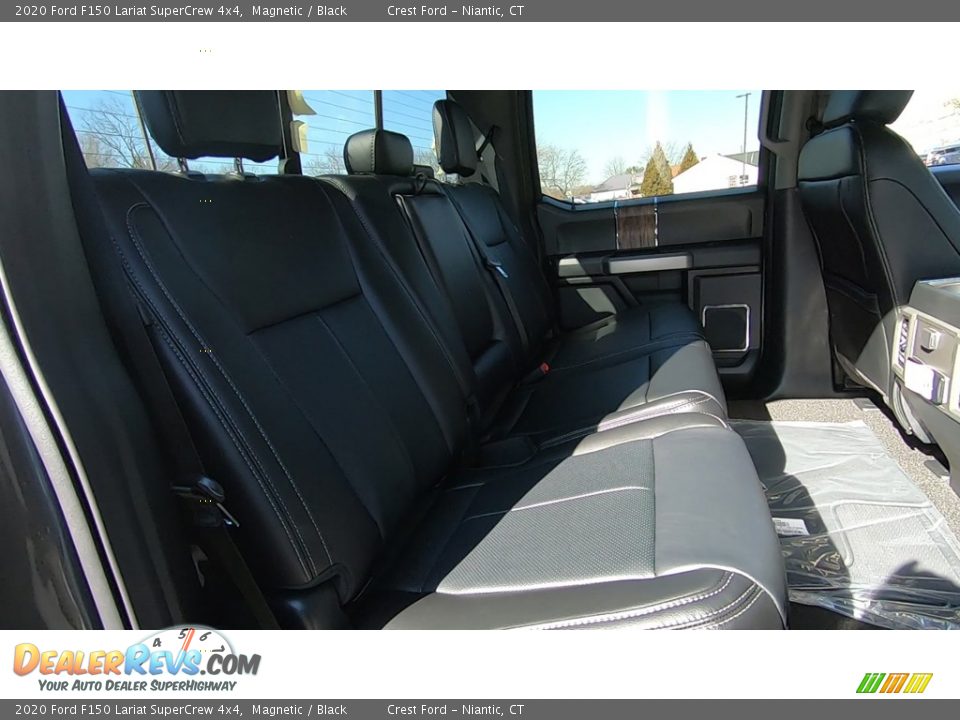 2020 Ford F150 Lariat SuperCrew 4x4 Magnetic / Black Photo #23