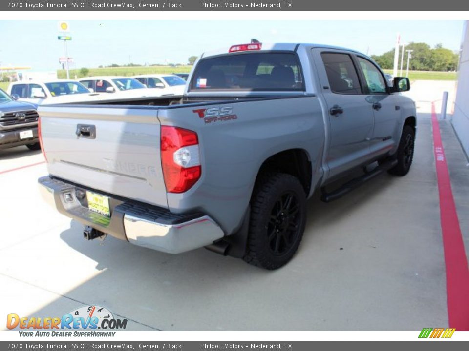 2020 Toyota Tundra TSS Off Road CrewMax Cement / Black Photo #8