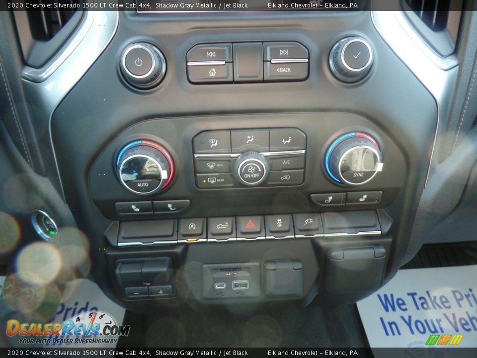 2020 Chevrolet Silverado 1500 LT Crew Cab 4x4 Shadow Gray Metallic / Jet Black Photo #28