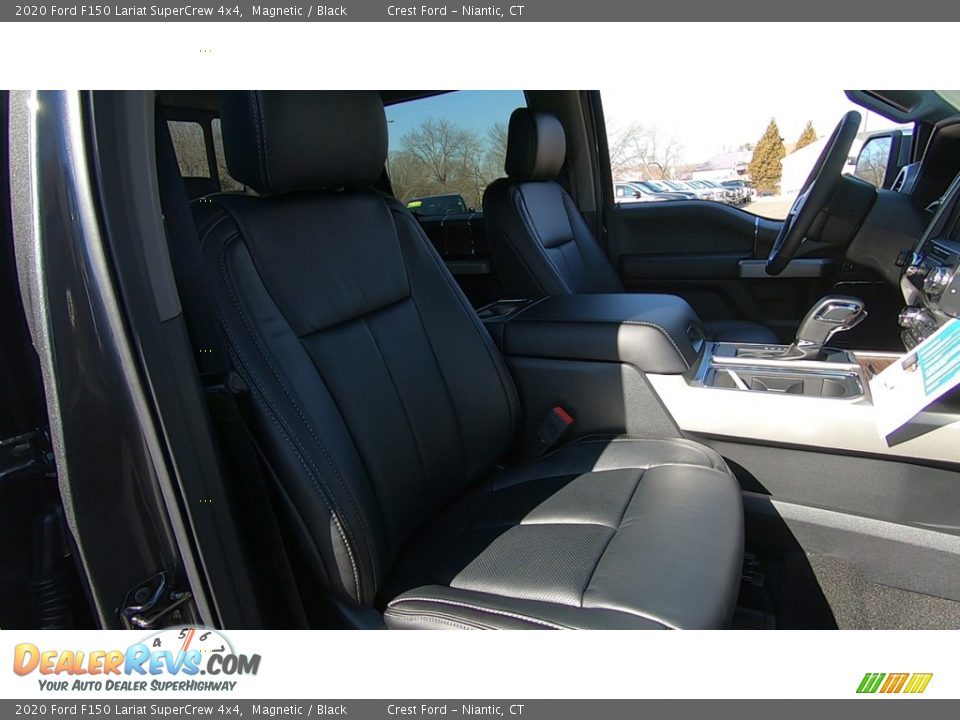 2020 Ford F150 Lariat SuperCrew 4x4 Magnetic / Black Photo #24