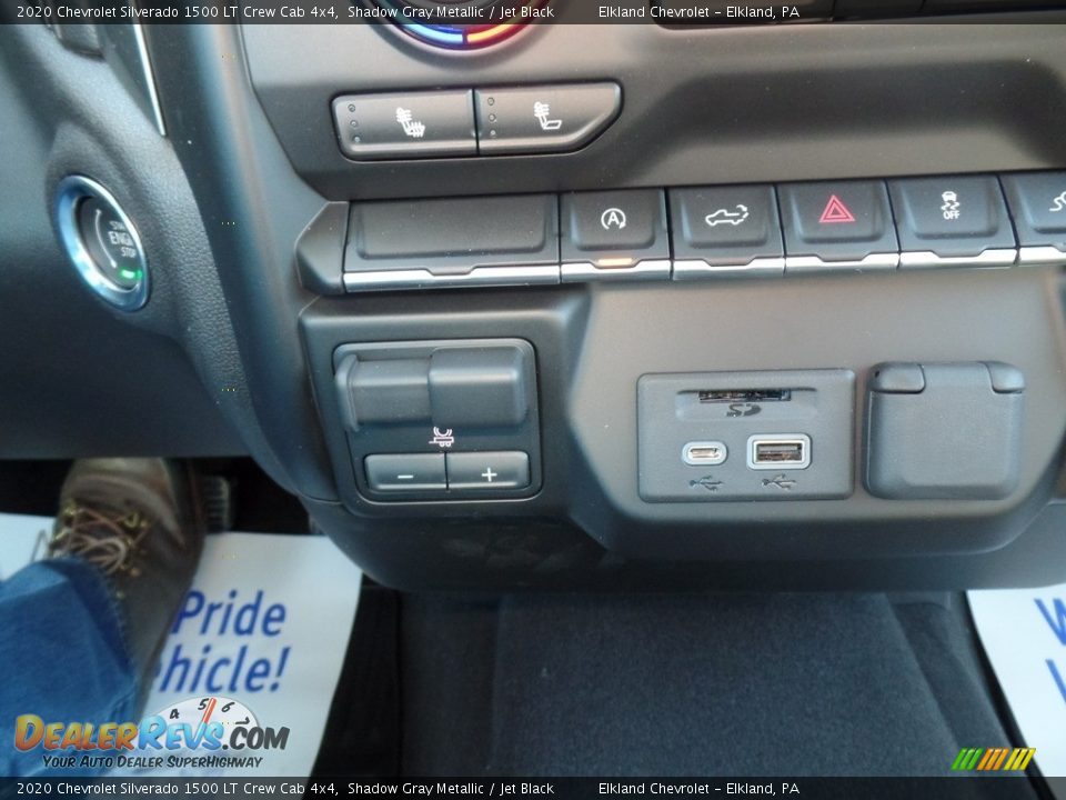 2020 Chevrolet Silverado 1500 LT Crew Cab 4x4 Shadow Gray Metallic / Jet Black Photo #29