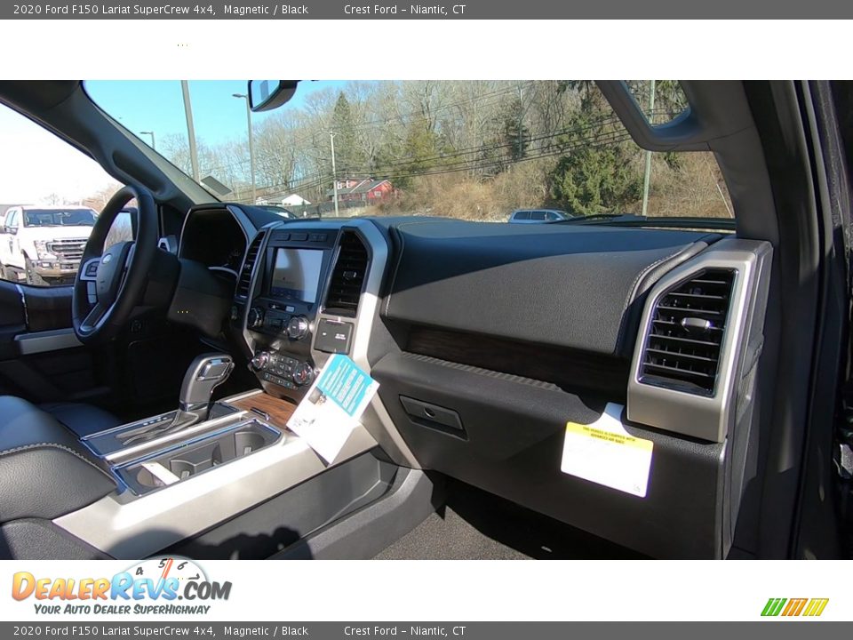 2020 Ford F150 Lariat SuperCrew 4x4 Magnetic / Black Photo #25