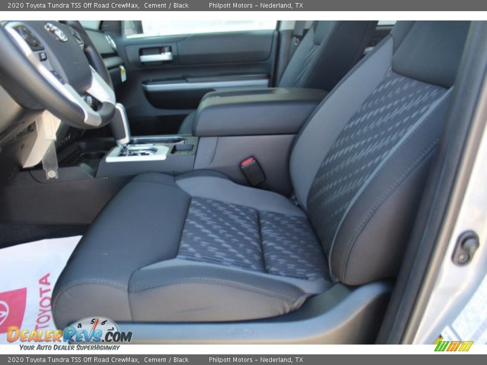 2020 Toyota Tundra TSS Off Road CrewMax Cement / Black Photo #10