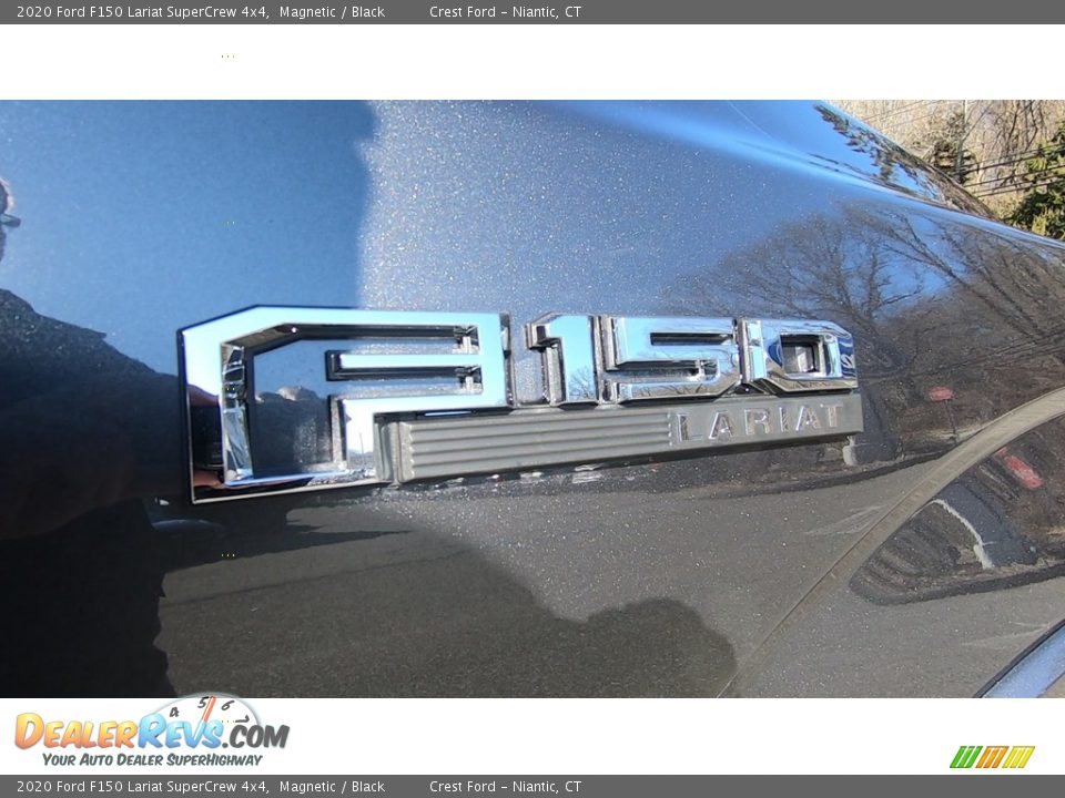 2020 Ford F150 Lariat SuperCrew 4x4 Magnetic / Black Photo #26