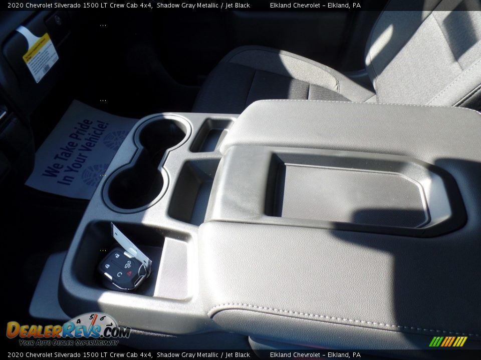 2020 Chevrolet Silverado 1500 LT Crew Cab 4x4 Shadow Gray Metallic / Jet Black Photo #31