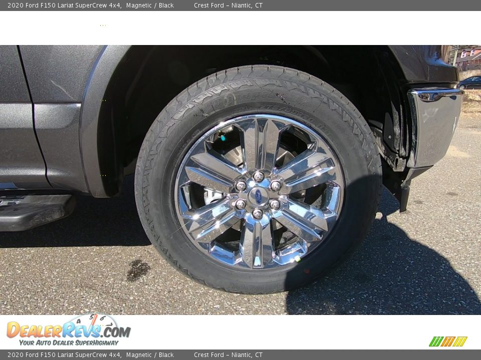 2020 Ford F150 Lariat SuperCrew 4x4 Magnetic / Black Photo #27