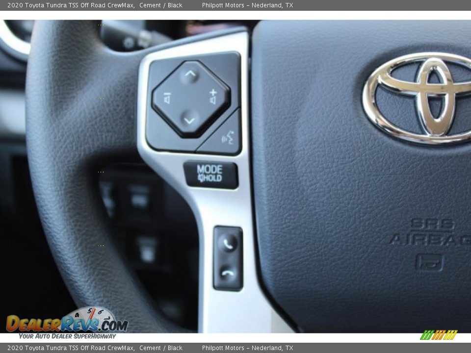 2020 Toyota Tundra TSS Off Road CrewMax Cement / Black Photo #12