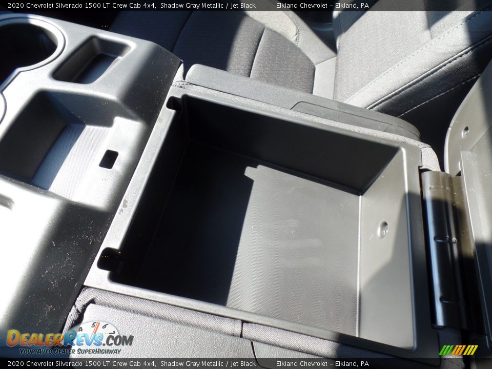 2020 Chevrolet Silverado 1500 LT Crew Cab 4x4 Shadow Gray Metallic / Jet Black Photo #32