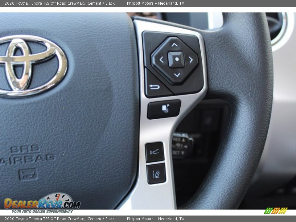 2020 Toyota Tundra TSS Off Road CrewMax Cement / Black Photo #13