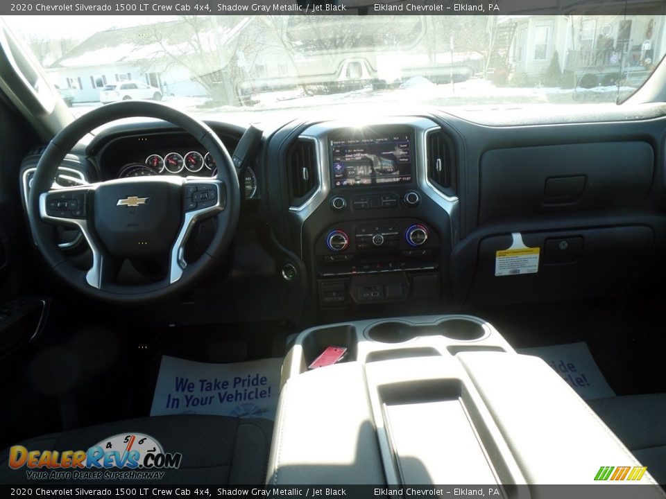 2020 Chevrolet Silverado 1500 LT Crew Cab 4x4 Shadow Gray Metallic / Jet Black Photo #33