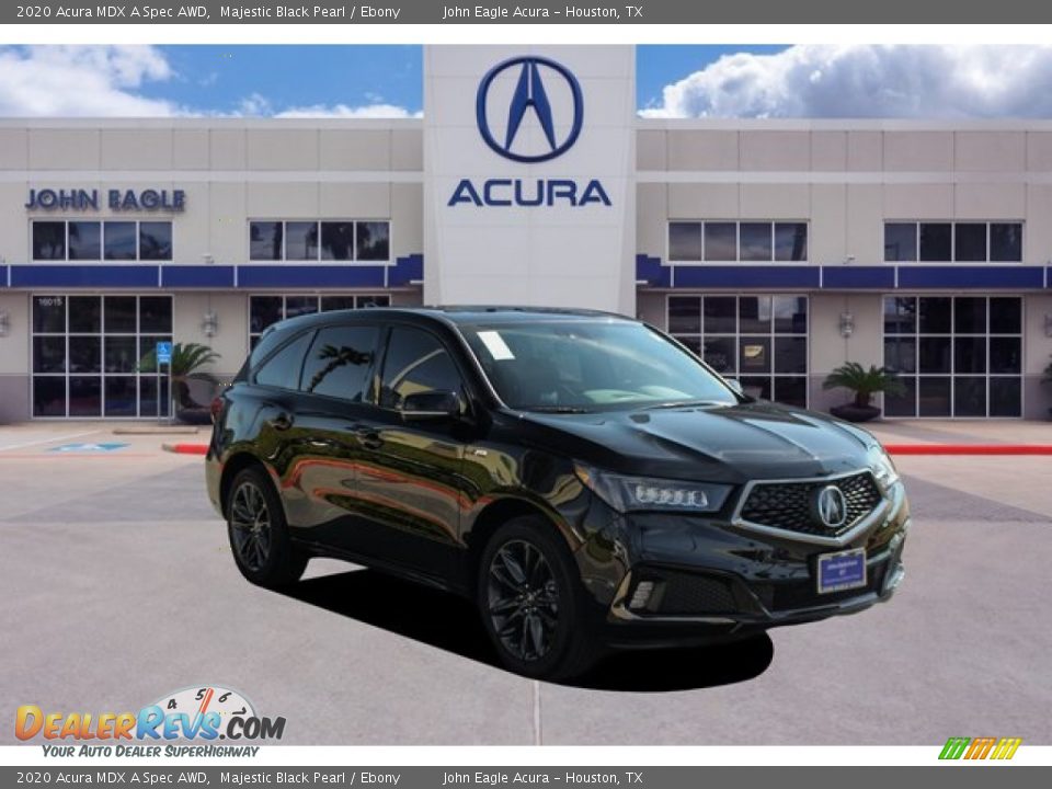 2020 Acura MDX A Spec AWD Majestic Black Pearl / Ebony Photo #1