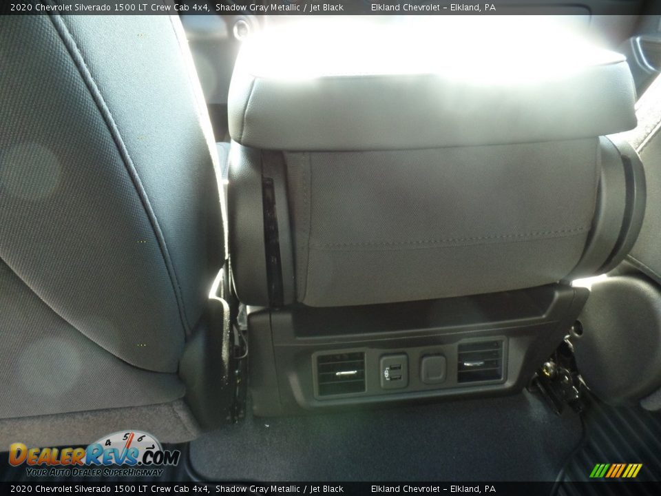 2020 Chevrolet Silverado 1500 LT Crew Cab 4x4 Shadow Gray Metallic / Jet Black Photo #34