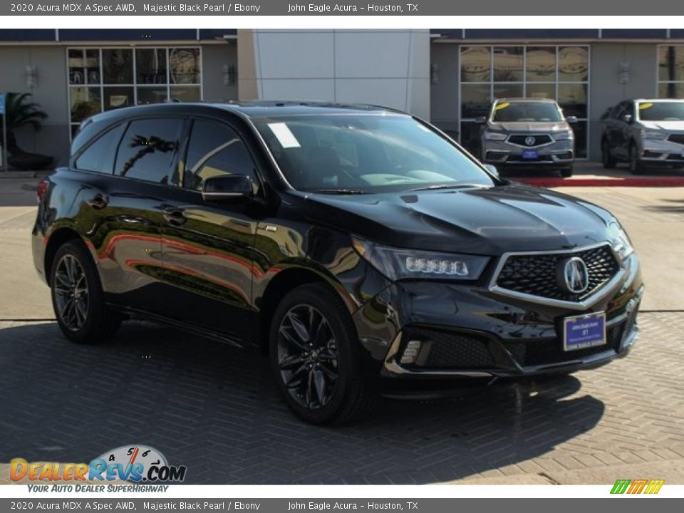 2020 Acura MDX A Spec AWD Majestic Black Pearl / Ebony Photo #2
