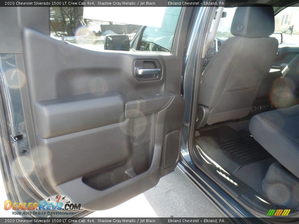 2020 Chevrolet Silverado 1500 LT Crew Cab 4x4 Shadow Gray Metallic / Jet Black Photo #35