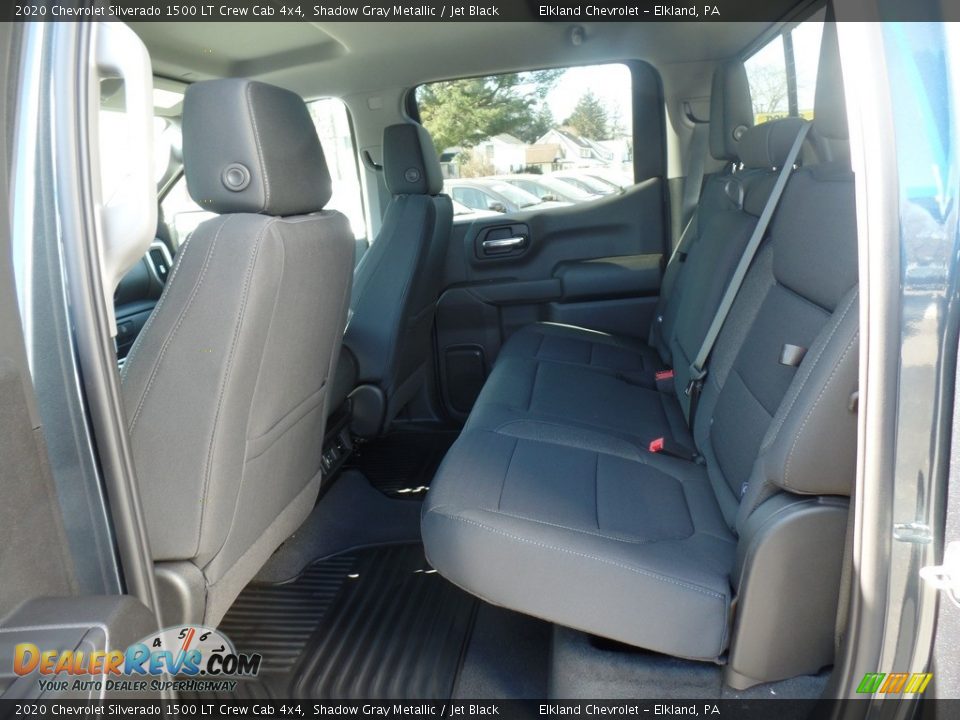 2020 Chevrolet Silverado 1500 LT Crew Cab 4x4 Shadow Gray Metallic / Jet Black Photo #36