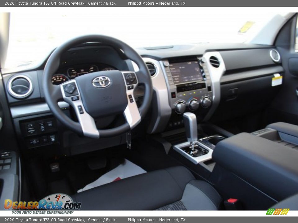 2020 Toyota Tundra TSS Off Road CrewMax Cement / Black Photo #21