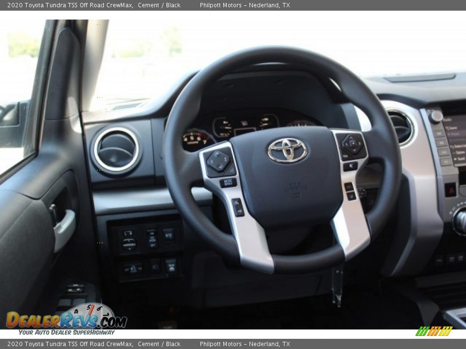 2020 Toyota Tundra TSS Off Road CrewMax Cement / Black Photo #22