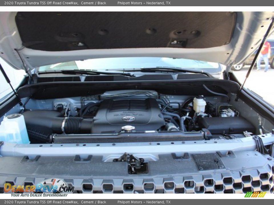 2020 Toyota Tundra TSS Off Road CrewMax Cement / Black Photo #24