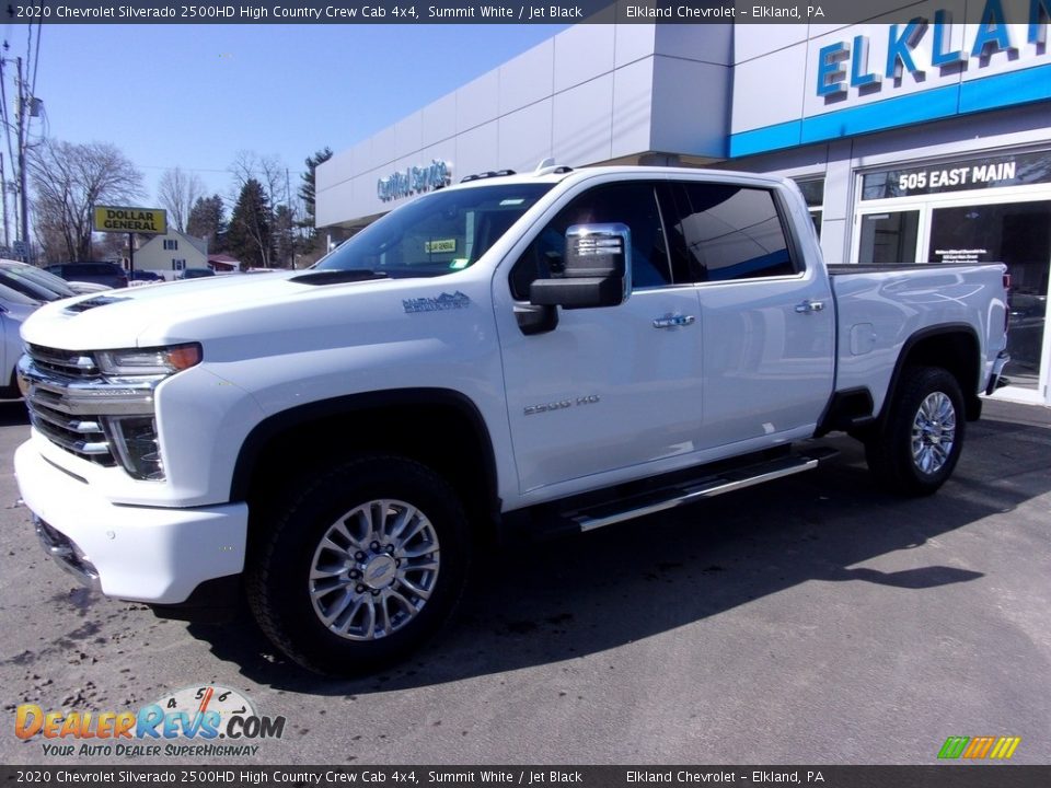 2020 Chevrolet Silverado 2500HD High Country Crew Cab 4x4 Summit White / Jet Black Photo #1