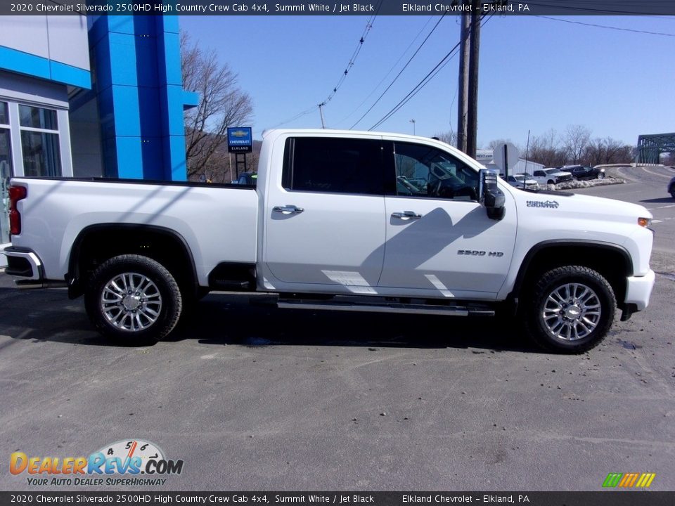 2020 Chevrolet Silverado 2500HD High Country Crew Cab 4x4 Summit White / Jet Black Photo #4