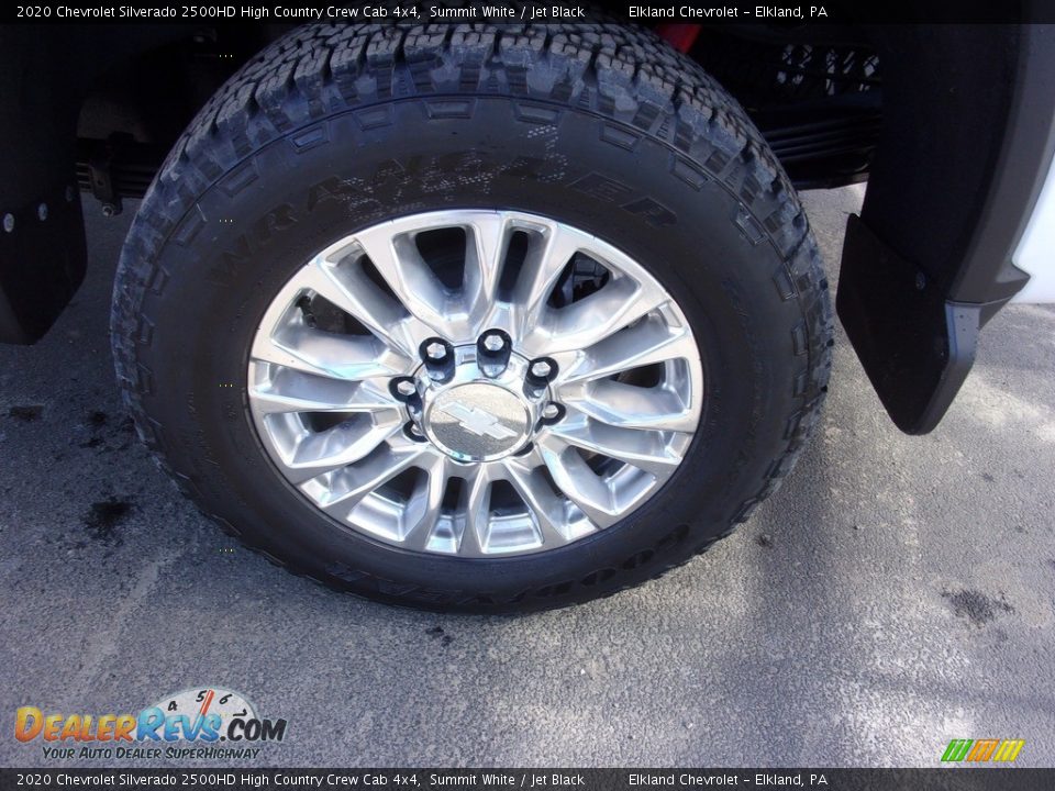 2020 Chevrolet Silverado 2500HD High Country Crew Cab 4x4 Summit White / Jet Black Photo #12
