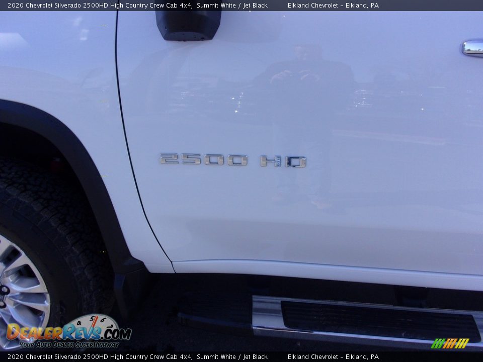 2020 Chevrolet Silverado 2500HD High Country Crew Cab 4x4 Summit White / Jet Black Photo #14