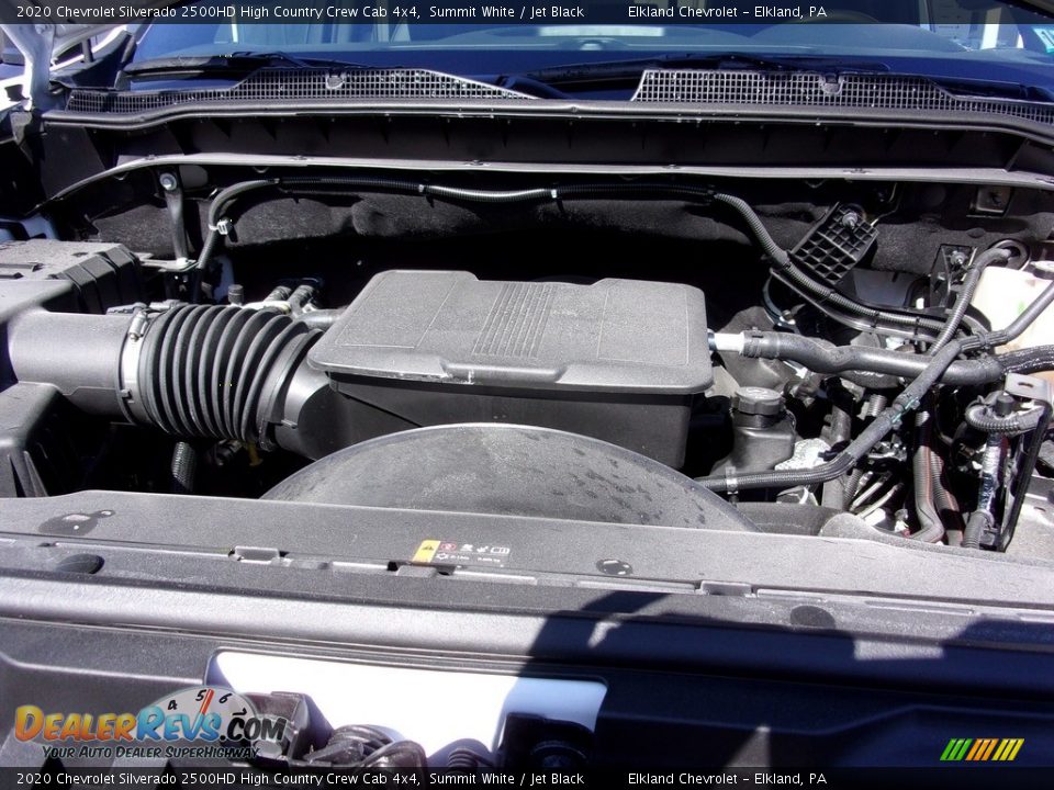 2020 Chevrolet Silverado 2500HD High Country Crew Cab 4x4 Summit White / Jet Black Photo #16