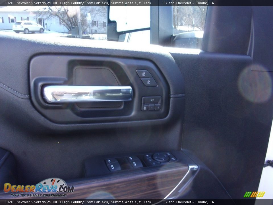 2020 Chevrolet Silverado 2500HD High Country Crew Cab 4x4 Summit White / Jet Black Photo #20