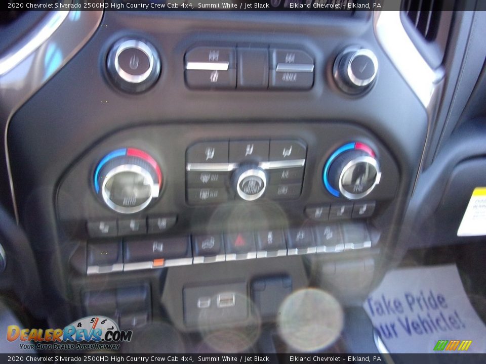 2020 Chevrolet Silverado 2500HD High Country Crew Cab 4x4 Summit White / Jet Black Photo #30