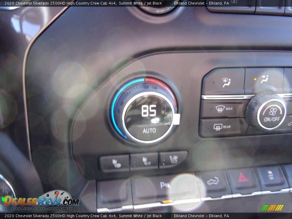 2020 Chevrolet Silverado 2500HD High Country Crew Cab 4x4 Summit White / Jet Black Photo #32