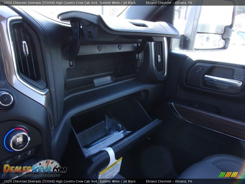 2020 Chevrolet Silverado 2500HD High Country Crew Cab 4x4 Summit White / Jet Black Photo #36