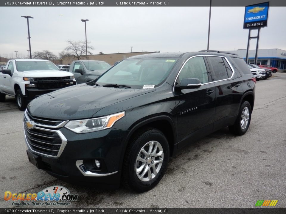 2020 Chevrolet Traverse LT Graphite Metallic / Jet Black Photo #1