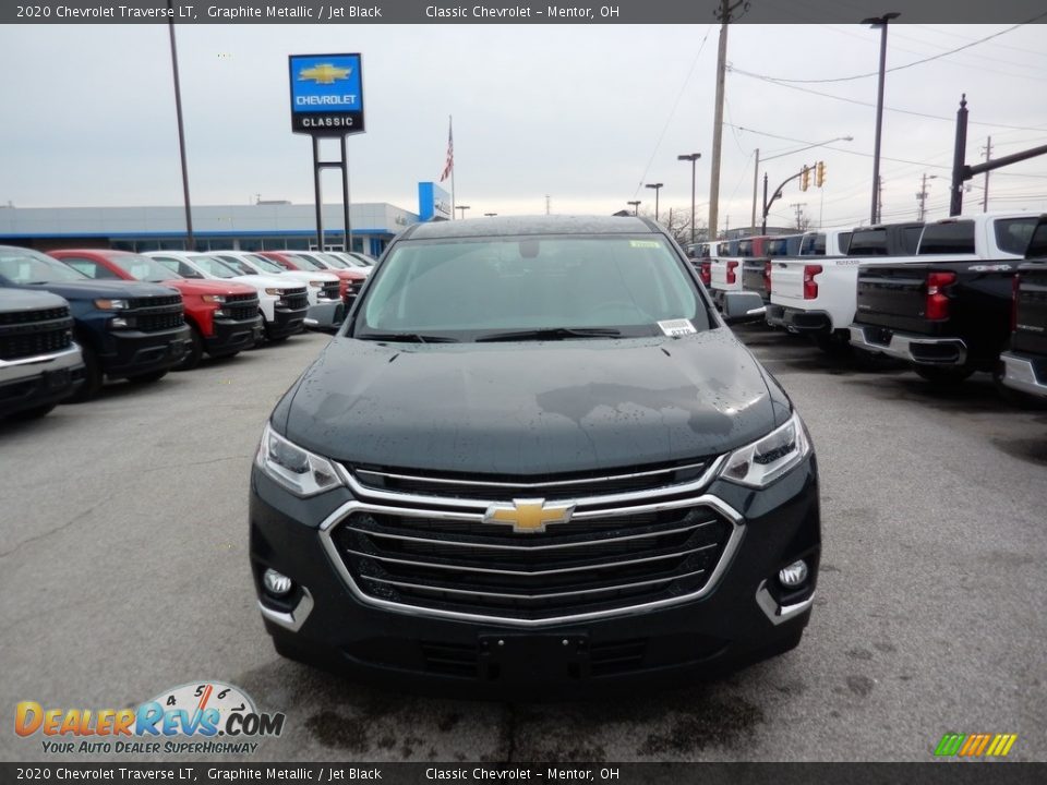 2020 Chevrolet Traverse LT Graphite Metallic / Jet Black Photo #2