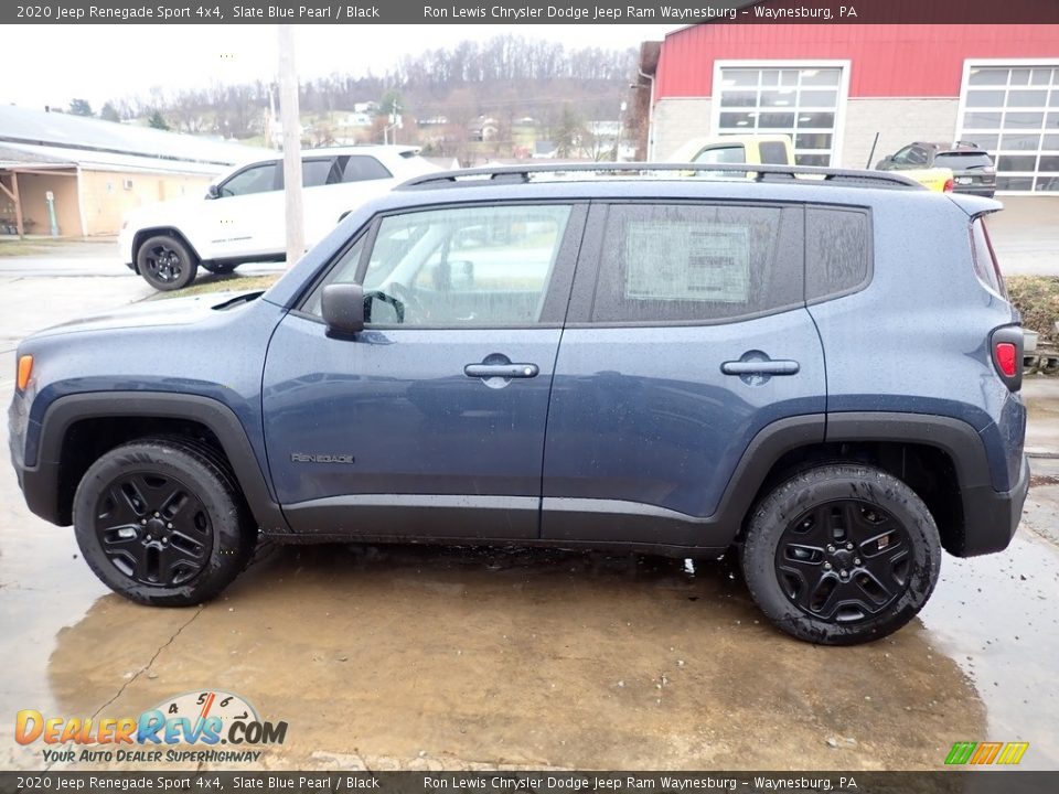 2020 Jeep Renegade Sport 4x4 Slate Blue Pearl / Black Photo #2