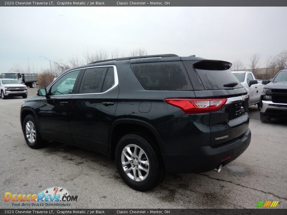 2020 Chevrolet Traverse LT Graphite Metallic / Jet Black Photo #5