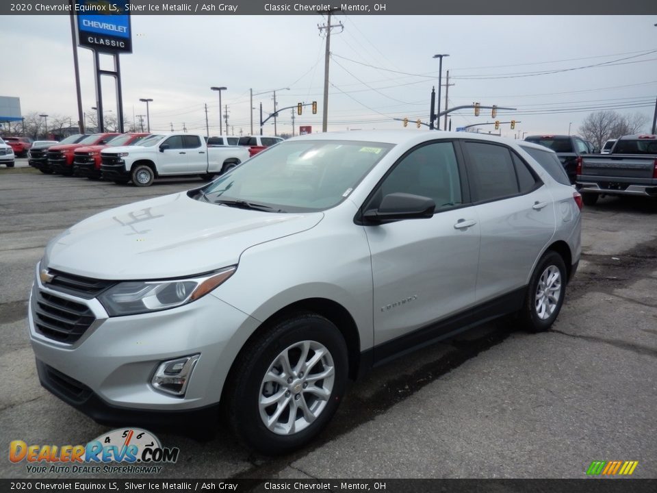 2020 Chevrolet Equinox LS Silver Ice Metallic / Ash Gray Photo #1