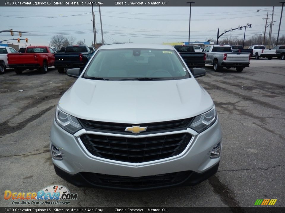 2020 Chevrolet Equinox LS Silver Ice Metallic / Ash Gray Photo #2