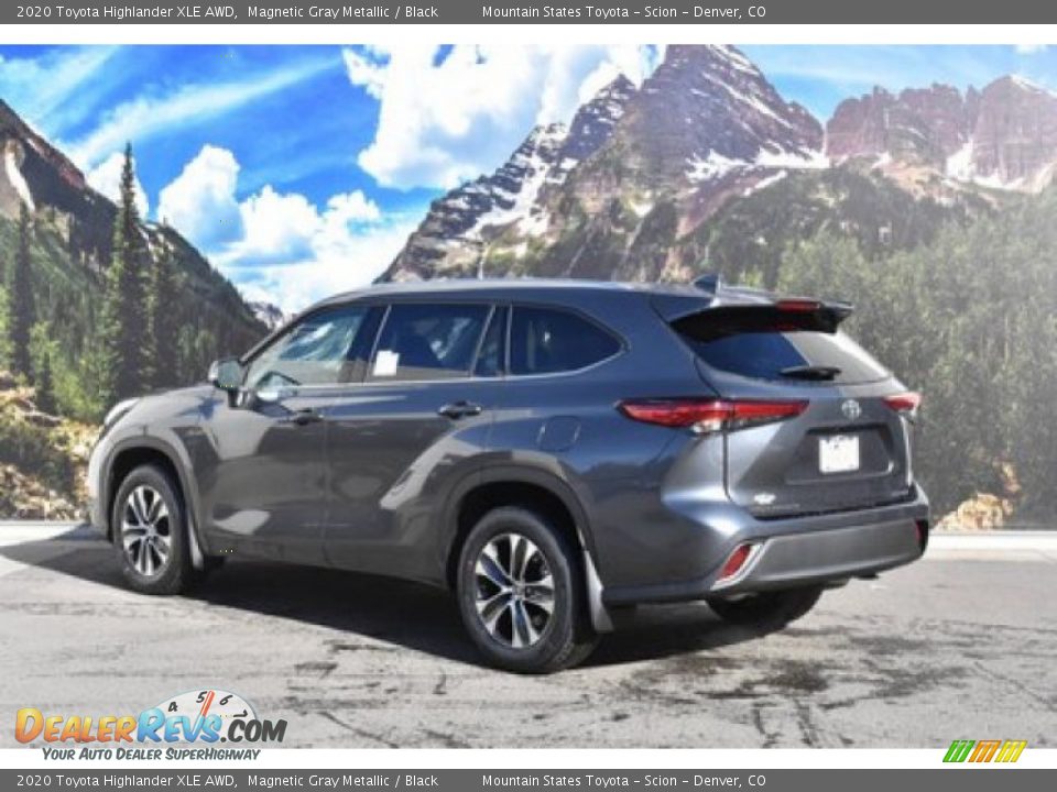 2020 Toyota Highlander XLE AWD Magnetic Gray Metallic / Black Photo #3