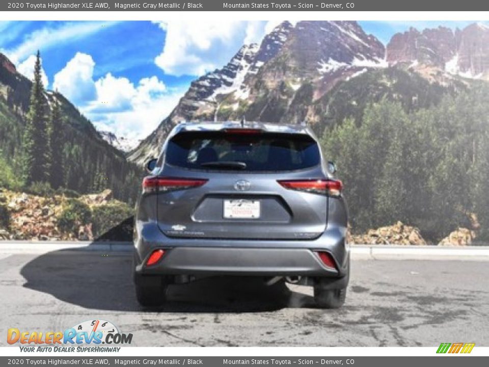 2020 Toyota Highlander XLE AWD Magnetic Gray Metallic / Black Photo #4