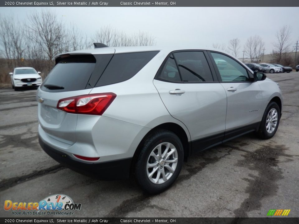 2020 Chevrolet Equinox LS Silver Ice Metallic / Ash Gray Photo #4