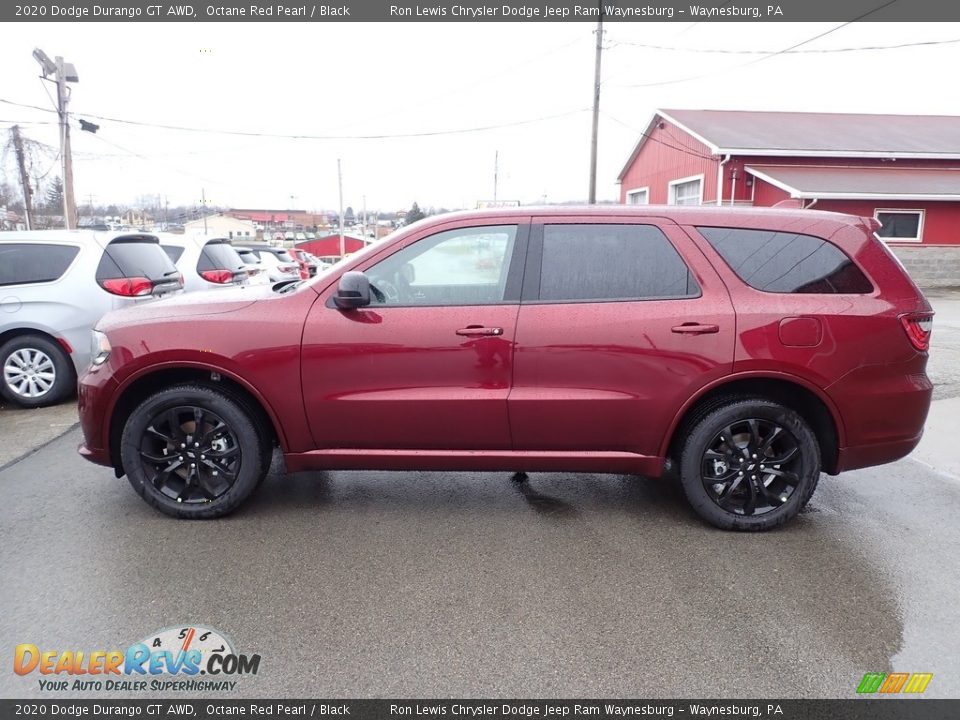 2020 Dodge Durango GT AWD Octane Red Pearl / Black Photo #2