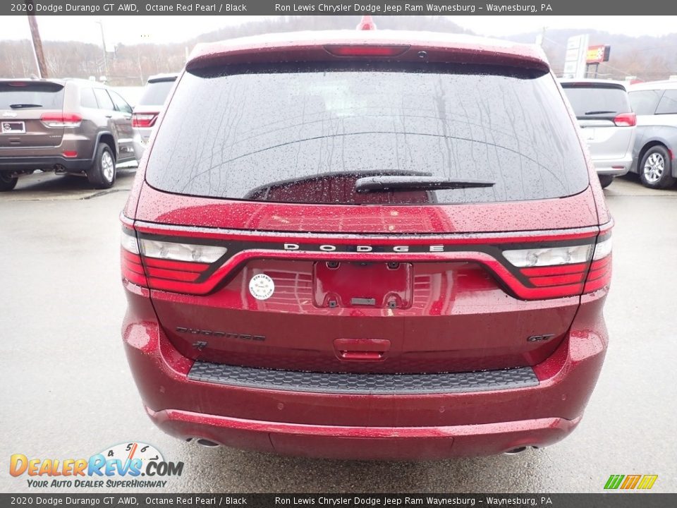 2020 Dodge Durango GT AWD Octane Red Pearl / Black Photo #4