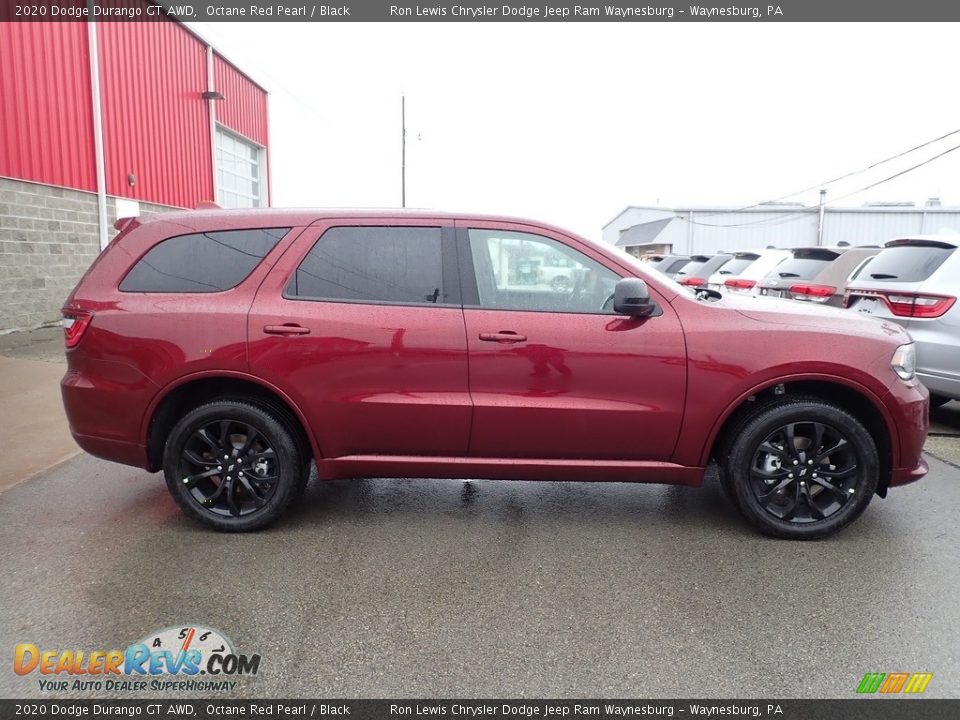 2020 Dodge Durango GT AWD Octane Red Pearl / Black Photo #6