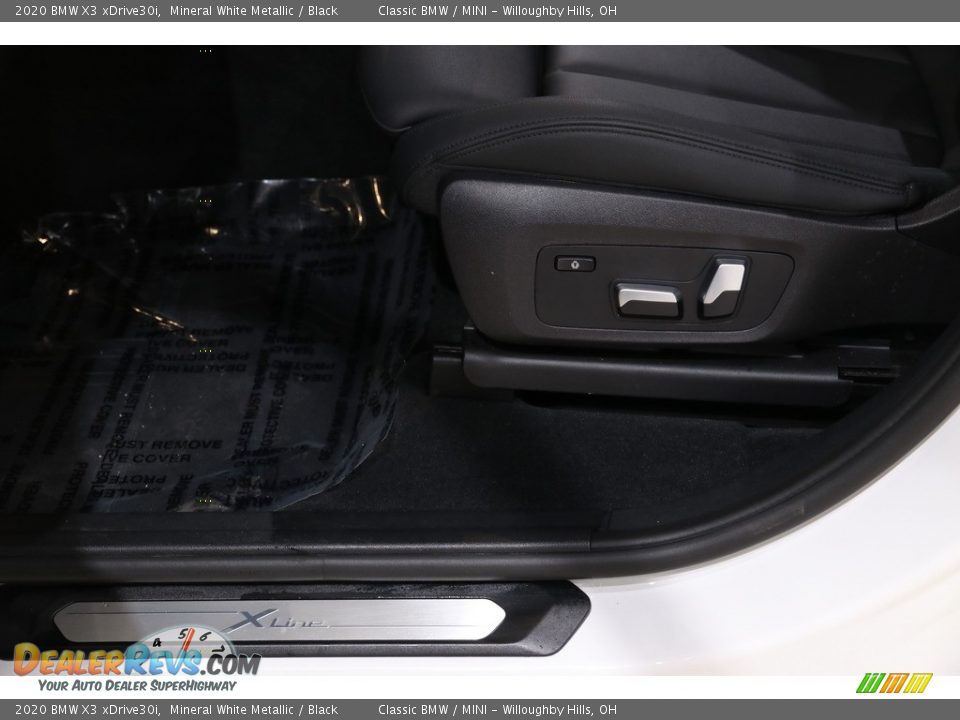 2020 BMW X3 xDrive30i Mineral White Metallic / Black Photo #4